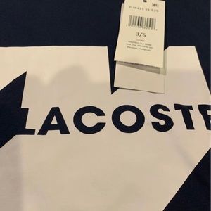 LACOSTE Men”s round neck cotton shirt